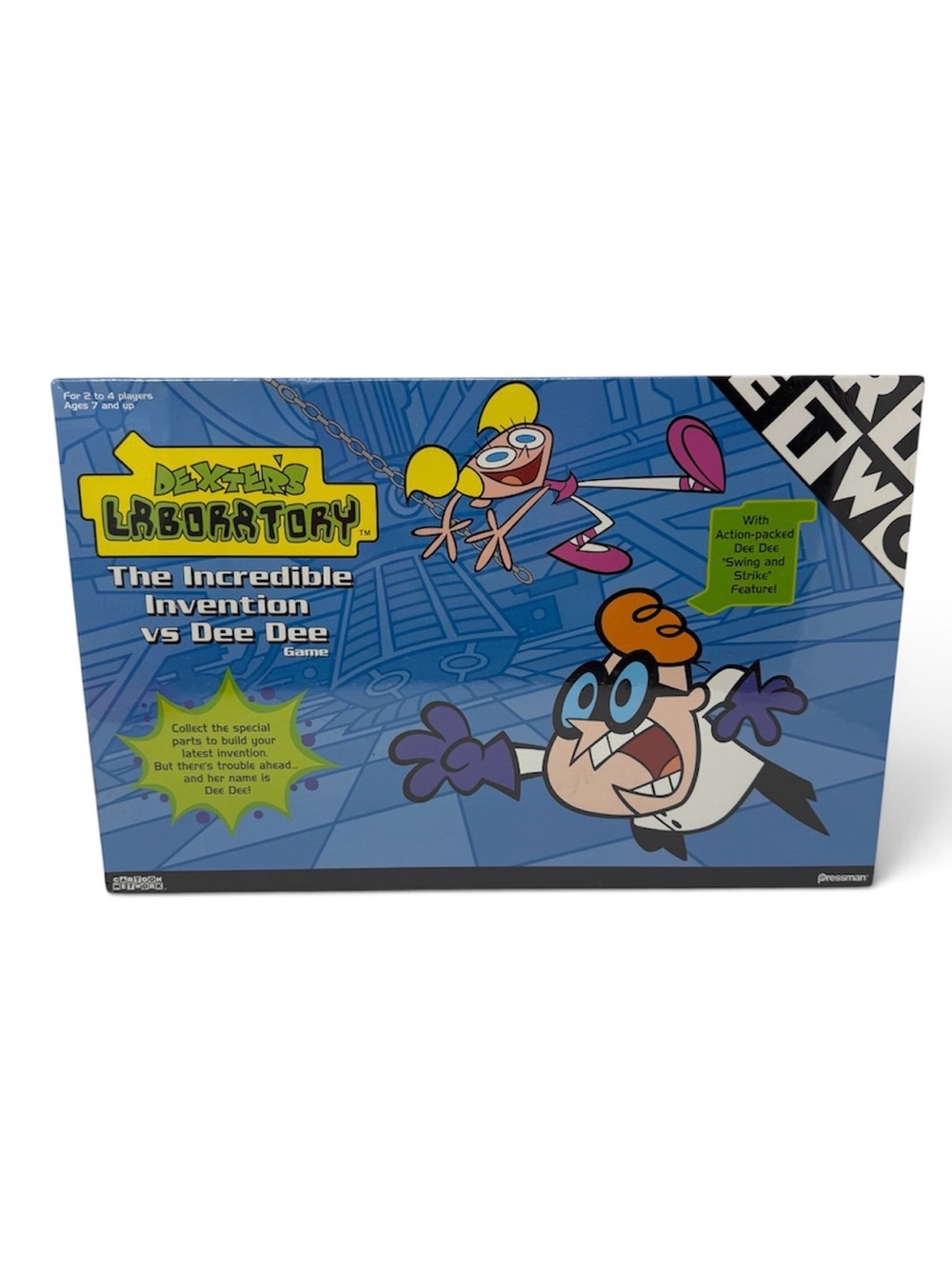Cartoon Network Dexter's Laboratory Board Game - Incredible Invention vs Dee Dee